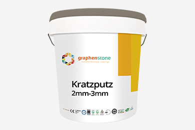 Graphenstone kratzputz:2mm-3mm.